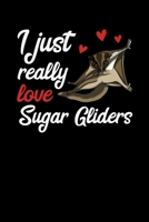 I Just Really Like Sugar Gliders: Cute Sugar Glider Notebook 1083023373 Book Cover