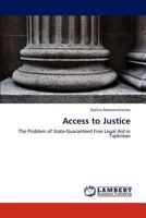 Access to Justice 3846533696 Book Cover
