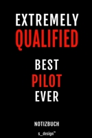 Notizbuch für Piloten / Pilot / Pilotin: Originelle Geschenk-Idee  [120 Seiten liniertes blanko Papier] (German Edition) 1690965428 Book Cover