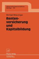 Rentenversicherung Und Kapitalbildung 3790810770 Book Cover