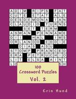 100 Crossword Puzzles Vol. 2 1494909960 Book Cover