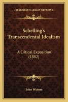 Schelling's Transcendental Idealism 116578789X Book Cover