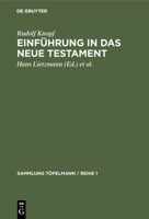 Einf�hrung in das Neue Testament 3111033627 Book Cover