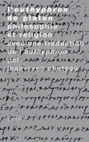 Philosophie Et Religion: Platon, Eutyphron 271161767X Book Cover