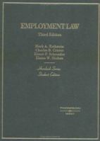 Hornbook on Employment Law (Hornbook Series Student Edition) 0314150285 Book Cover