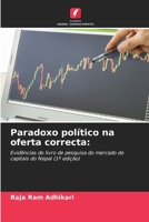Paradoxo político na oferta correcta (Portuguese Edition) 6206949591 Book Cover
