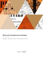 Revue de l'enseignement technique 2418229319 Book Cover
