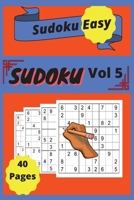 Sudoku Easy: Vol 5 1803895608 Book Cover