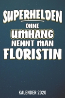 Kalender 2020: Floristin A5 Kalender Planer für ein erfolgreiches Jahr - 110 Seiten (German Edition) 167284410X Book Cover