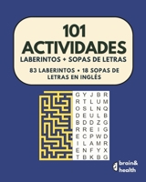 Libro de Actividades para Adultos y Ni�os: 101 Laberintos y Sopa de Letras. Horas de Diversi�n y Relajacion!: Word Search Puzzle Book for Adults: 101 Easy to Hard Mazes and Word search. Hours of Fun a B09SNRQQQT Book Cover