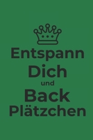 Entspann Dich Und Back P�tzchen: Meine Backrezepte zu Weihnachten I 120 Linierte cremefarbende Seiten I DIN A5 1691069418 Book Cover