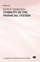 Stability in the Financial System (Jerome Levy Economics Institute Series) 1349247693 Book Cover