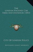 The London Hackney Cab Fares And Distances 1120766478 Book Cover