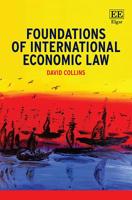 Foundations of International Economic Law 1788975685 Book Cover