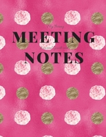 My Boring Meeting Survival Guide and Notes: 8.5x11 Meeting Notebook and Puzzle Book 1086200144 Book Cover