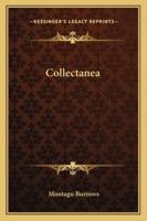 Collectanea 1246494558 Book Cover