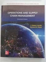 ISE Operations and Supply Chain Management 1266271007 Book Cover