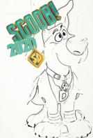 Scoob: COLLECTION Notebook With a Creative Scooby Cover and 110 blank pages to fill your heart out, you can be sure you will be pleased with this product 1670676293 Book Cover