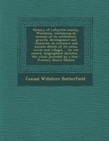 History of Lafayette County, Wisconsin 1015921833 Book Cover