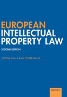 European Intellectual Property Law 0198831285 Book Cover