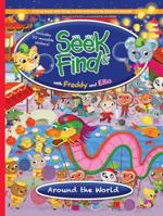 Seek & Find with Freddy and Ellie, Around the World 1945546557 Book Cover