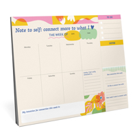 Em & Friends Whole Year of Connecting Weekly Desktop Planner 1642465909 Book Cover