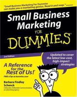Small Business Marketing for Dummies, Second Edition 0764578391 Book Cover