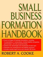 Small Business Formation Handbook 0471314757 Book Cover
