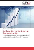 La Funcion de Indices de Concentracion 3846562955 Book Cover