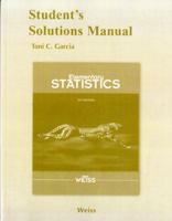 Student's Solutions Manual for Elementary Statistics 0321691415 Book Cover
