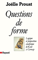 Questions de forme 2213018448 Book Cover