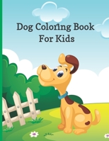 Dog coloring book: Cute Puppies Coloring Book For Kids, Girls, Boys, and Dog Lover B08RR7S5GV Book Cover