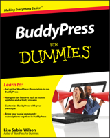 BuddyPress For Dummies 0470568011 Book Cover