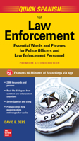 Quick Spanish for Law Enforcement (Quick Spanish) 0071460179 Book Cover