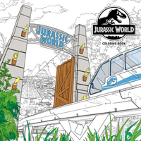 Jurassic World Adult Coloring Book 1506711065 Book Cover