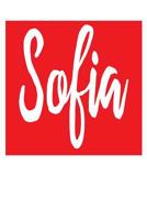 Sofia: 6x9 College Ruled Line Paper 150 Pages 1072601699 Book Cover