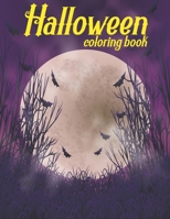 Halloween Coloring Book: Halloween coloring books for kids ages 3-4-5-6-7-8-9-10. Halloween gifts for Son, Daughter. Kids Halloween craft. Halloween crafts for kids. (Halloween gifts for children). B08HTM7VK8 Book Cover
