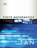 Webassign Printed Access Card for Tan's Finite Mathematics for the Managerial, Life, and Social Sciences, 12th Edition, Single-Term 1337652768 Book Cover