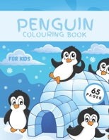 Penguin Colouring Book For Kids: Wonderful Penguin Coloring Book For Boys Girls Teen Activity and Adult B08BDW44X3 Book Cover