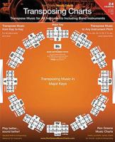 Transposing Charts: Transpose Music for All Instruments including Band Instruments 1617740489 Book Cover