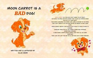 Moon Carrot is a Bad Dog B0GG6YN7NT Book Cover