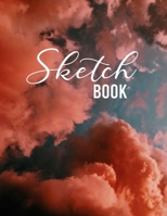 Sketch Book: Large Notebook for Drawing, Sketching, Painting, Writing or Doodling, 110 Pages, 8.5x11, abstract colors Cover (vol.2) 1655120913 Book Cover