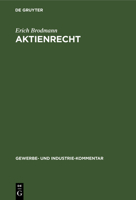 Aktienrecht : Kommentar 3111041468 Book Cover
