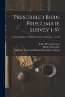 Prescribed Burn Fireclimate Survey 1-57; no.29 1014273005 Book Cover