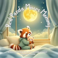 Red Panda Misses Mommy: A Gentle Bedtime Book About Missing a Parent and Feeling Loved: A soothing story to help young children cope with separation ... Bedtime Book Series for Big Little Emotions) B0F4VVX23R Book Cover