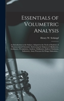 Essentials of Volumetric Analysis 1013637135 Book Cover