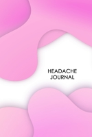 Headache Journal: Professional Chronic Headache Migraine pain Journal - Tracking headache triggers, symptoms and pain relief options. 1675054355 Book Cover