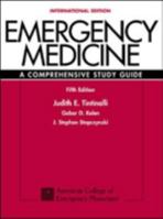 Emergency Medicine: a Comprehensive Study Guide 0071168001 Book Cover