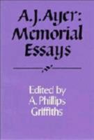 A. J. Ayer: Memorial Essays 0521422469 Book Cover