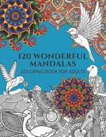 120 wonderful mandalas: Activity and coloring book, entertainment and stress relief for adults B08Z5LSZ2P Book Cover